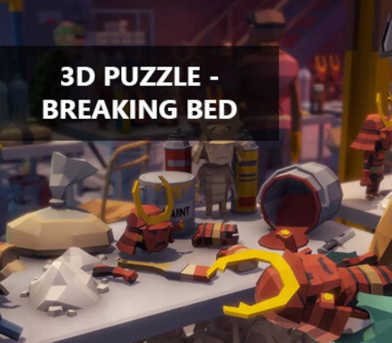 3D PUZZLE - Breaking Bed 