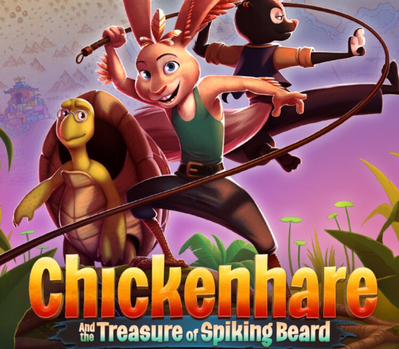 Chickenhare and the treasure of Spiking-Beard 