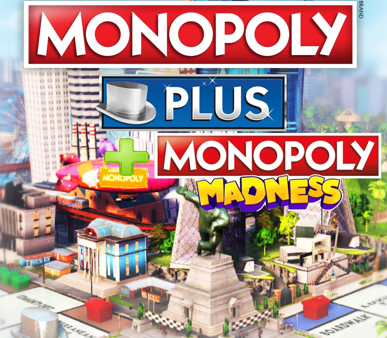 MONOPOLY PLUS + MONOPOLY Madness 