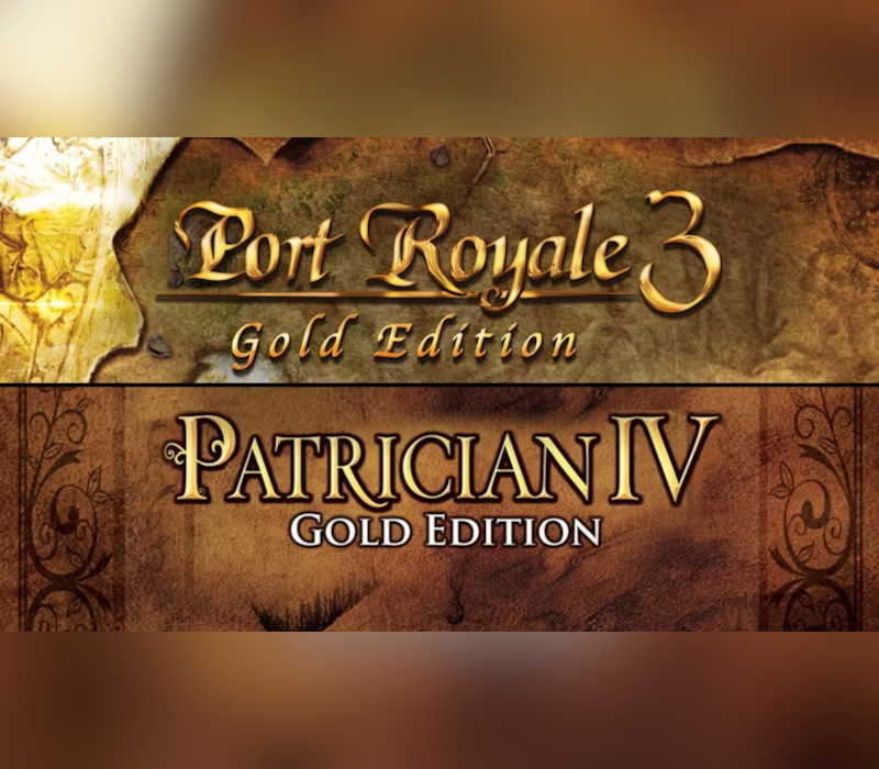 Port Royale 3 Gold and Patrician IV Gold - Double Pack 