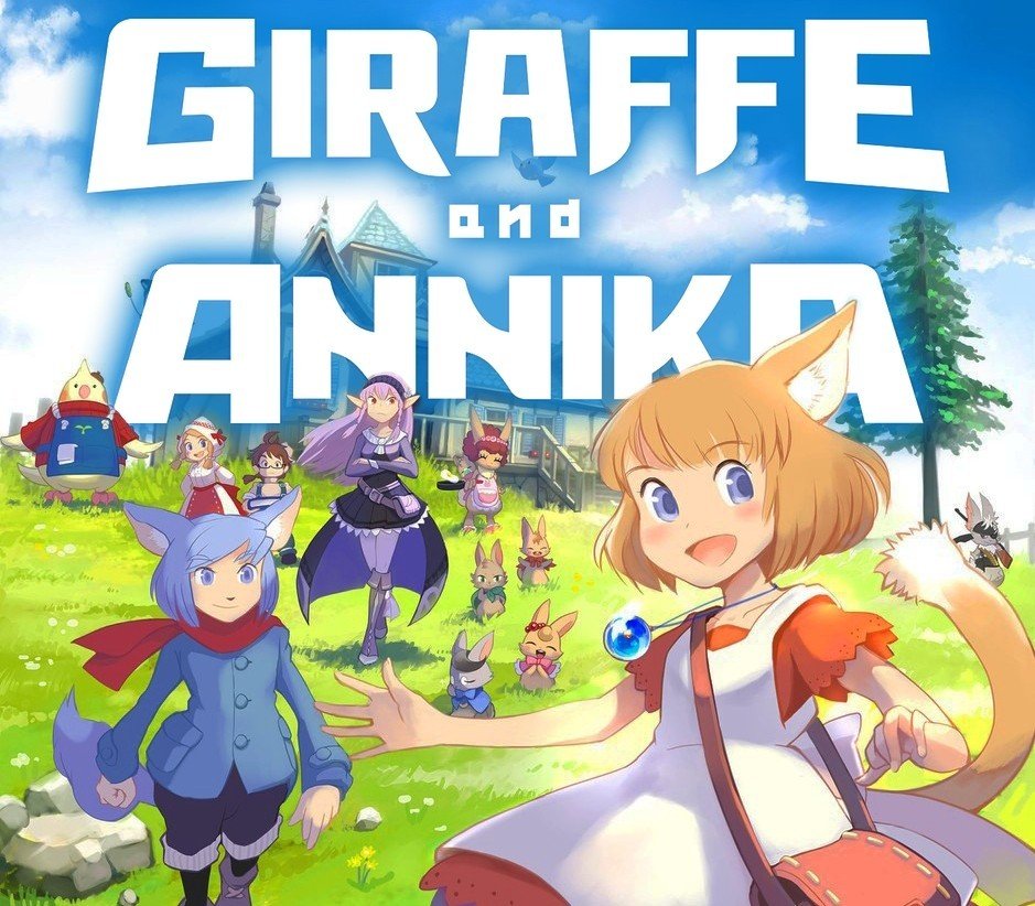 Giraffe and Annika 