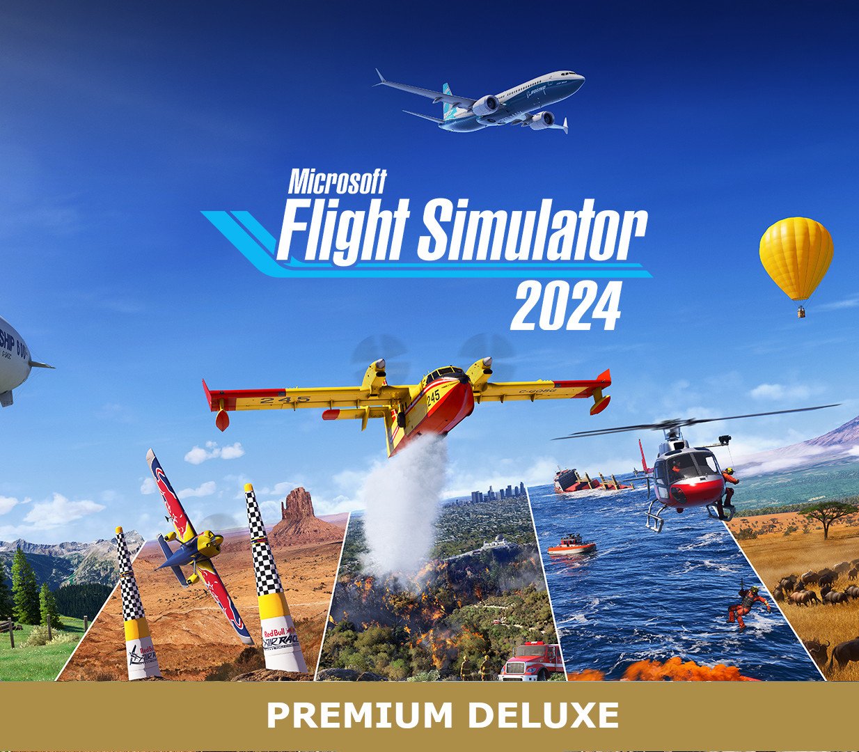 Microsoft Flight Simulator 2024 Premium Deluxe Edition 