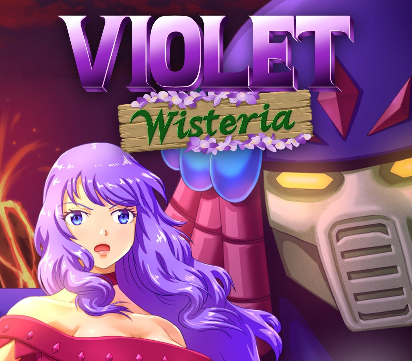 Violet Wisteria 