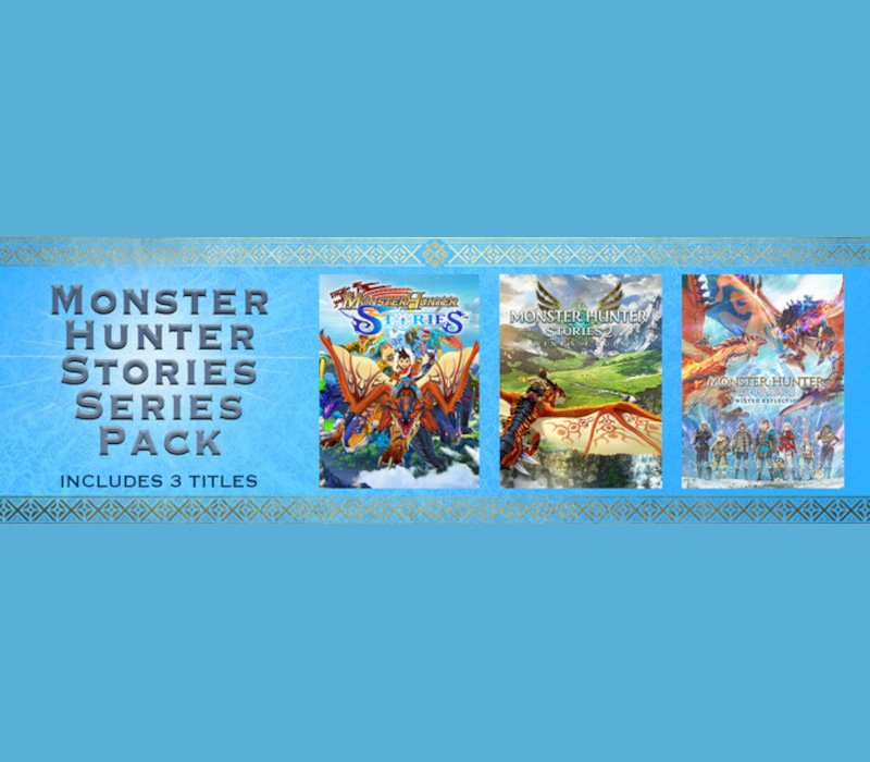 MONSTER HUNTER STORIES SERIES PACK Bundle 
