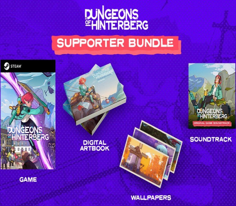 Dungeons of Hinterberg - Supporter Bundle 