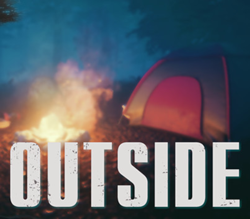 Outside