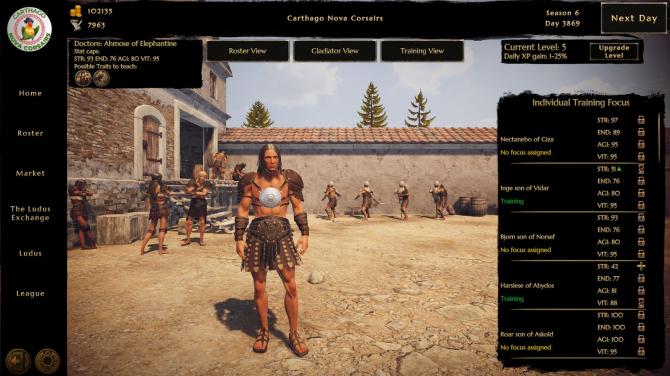 Ludus Magnatus: Gladiator Manager Simulator 