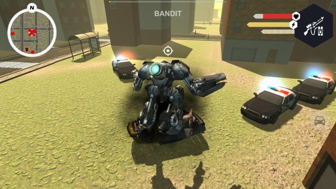 Muscle Car Robot 