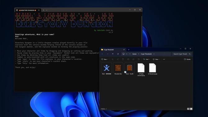 Directory Dungeon - File Explorer Dungeon Crawler 