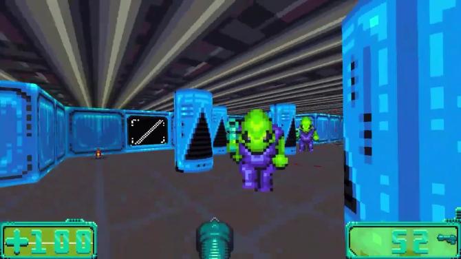 DOSMan: Space Aliens in Space! 
