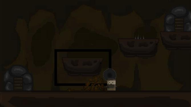 The soldier in the mine 