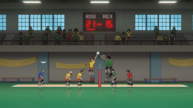 Thunder Spikes Volleyball 