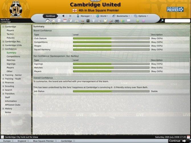 Football Manager 2009 