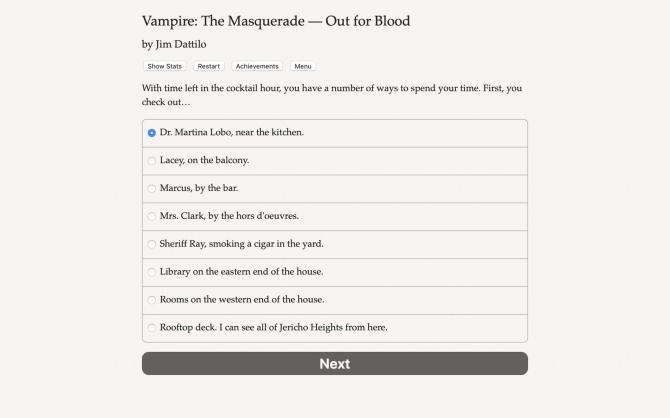 Vampire: The Masquerade - Out for Blood 
