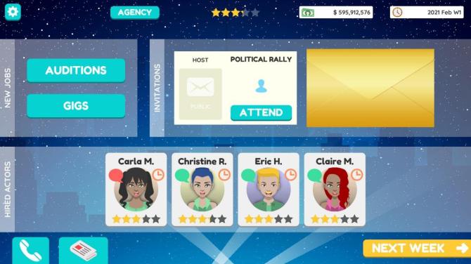 Actor Tycoon 2 