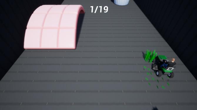 Lawnmower game Ufo Chase 2 