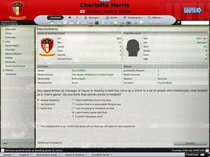 Football Manager 2009 